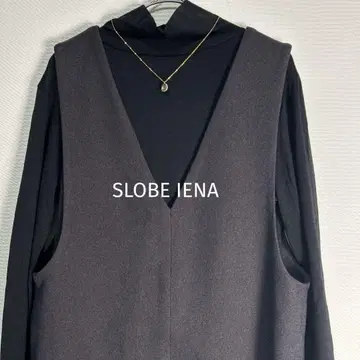 인기 일본제 SLOBE 이에나 오버롤 스커트