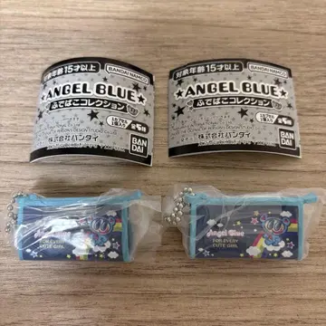 ANGEL BLUE 필통 컬렉션 데님 펜 케이스 가챠