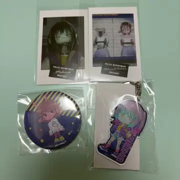 밀키 서브웨이 마키나 치하루 아크릴 키링 캔뱃지 매그샷