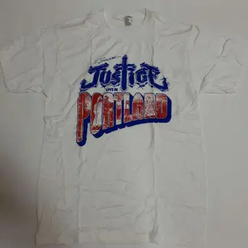 Justice Live in Portland 티셔츠 M 사이즈