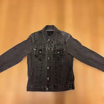 TRUE RELIGION 그레이 데님 자켓