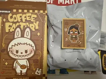 [ 정품 ] POP MART COFFEE FACTORY CRYBABY