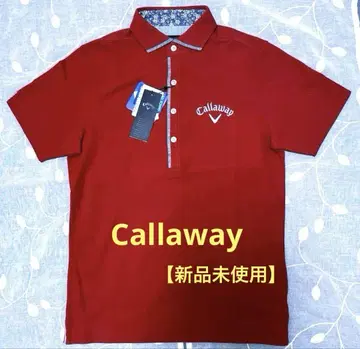 [ 미사용 새상품 ] Callaway 레드 피케 셔츠 M 사이즈