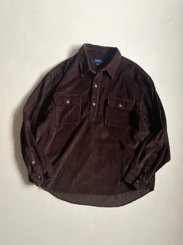 90s jcrew 코듀로이 풀오버 셔츠