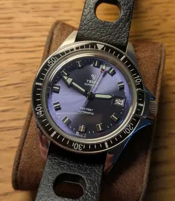 YEMA SUPERMAN HERITAGE BLUE 예마 손목시계