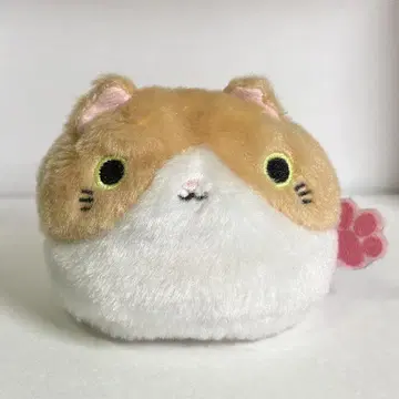 산에이 무역 고양이 덤불 스코티시 차 봉제 인형 손바닥 오테다마