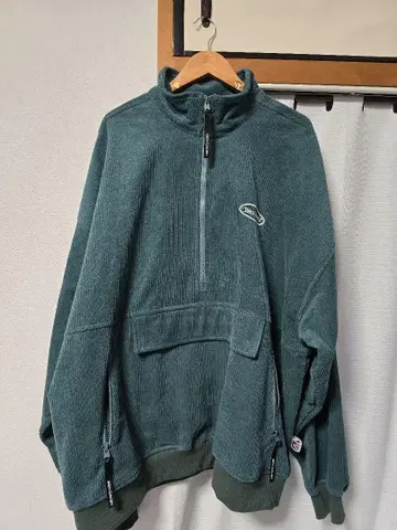 BEN DAVIS 코듀로이 하프 지퍼 자켓