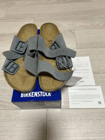 BIRKENSTOCK SHIPS ARIZONA GRAY 40
