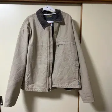 베이지 덕 자켓