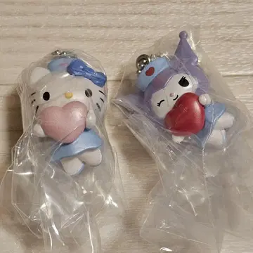 산리오 간호사 스윙 마스코트 키티 쿠로미 2개 세트
