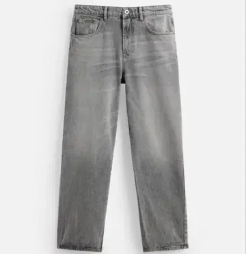 완판템 심 디테일 배기 데님 팬츠 ZARA