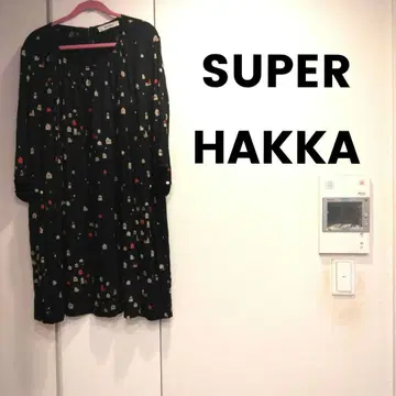 SUPER HAKKA 슈퍼 하카 올 패턴 원피스 루즈한 사이즈 빅