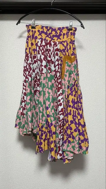 TSUMORI CHISATO 마라카스 패턴 스커트