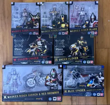 피규아트 가면라이더 블레이드 6종류