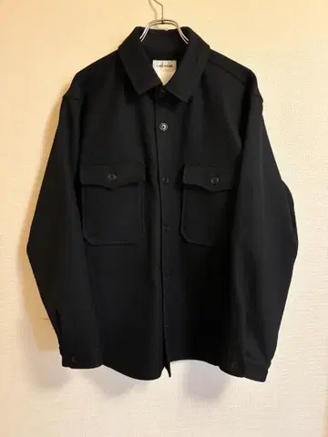 YAECA LIKE WEAR 야에카 CPO 셔츠 자켓 네이비