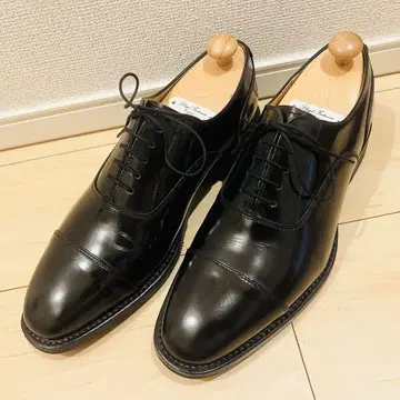 [수회 사용 정도] 리걸 스트레이트 팁 41EL 블랙 블랙 25cm