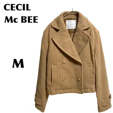 세실 맥비 / CECIL Mc BEE [ M ] 피코트 카멜 숏 기장