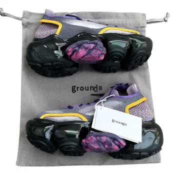 grounds 메쉬 어퍼 스니커즈