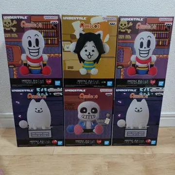 UNDERTALE 아미코토 6개 세트
