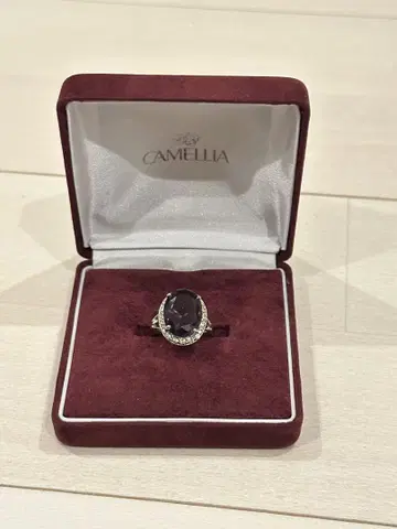 CAMELLIA 주얼리 마키 자수정 반지