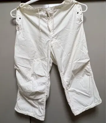 미군 스노우 카모 팬츠 medium-short