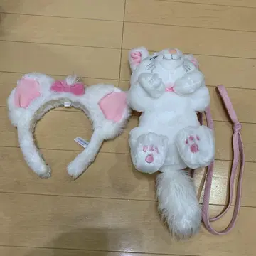 마리 머리띠 미니백 봉제 인형 세트