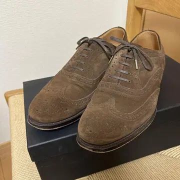 Cheaney Arthur III Brogue Plough Suede