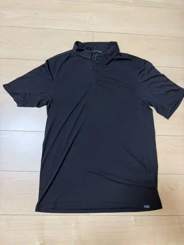 patagonia Capilene Cool Trail 피케 셔츠 S 블랙