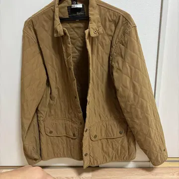 Edition 퀼팅 자켓 브라운