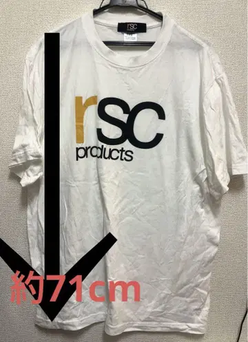 rsc products 화이트 T셔츠