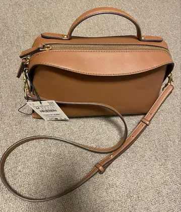 ZARA 시티백 브라운 새상품 숄더백