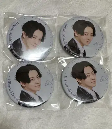 산리오 마키시마 히카루 캔뱃지