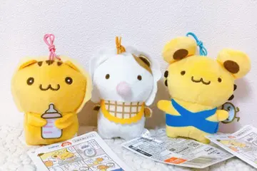 폼폼푸딩 팀푸딩 아장아장 마스코트 전3종 컴플리트 세트