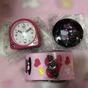 헬로키티 행운 복권 트래블 용품 3종 세트