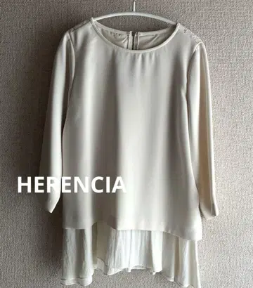 HERENCIA 뒷면 레이스 블라우스