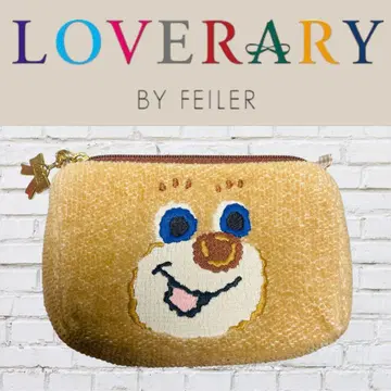 [새상품] FEILER 러브러리 바이 페이러 도업 테디 파우치2