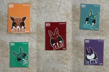 코무돗토 BB 5 PARO/REI/RUPIN/SHARO/DANNY 스티커