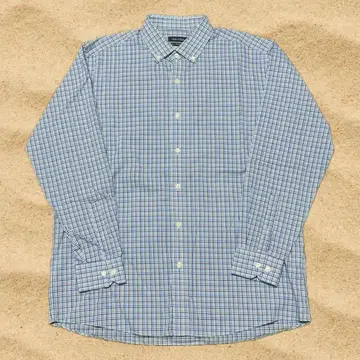 E4371 NAUTICA Check Button Down Shirt