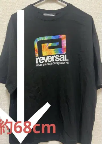 리버설 T셔츠 reversal 반팔T셔츠 남성용