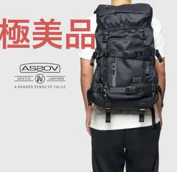 AS2OV CORDURA DOBBY 305D BACK PACK BLACK