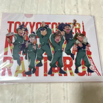 닌타마 도쿄 타워 콜라보 클리어 파일