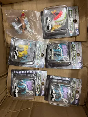 몬코레 포켓몬 피규어 포켓몬스터 플러스 6세트