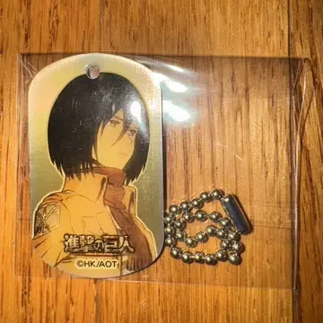 진격의 거인 메탈 택 키링 미카사 아커만