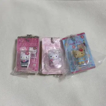헬로키티 패키지 미니어처 컬렉션 3개 세트