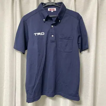 TRD 피케 셔츠 네이비