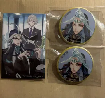 FGO CBC 애프터 파티 스퀘어 캔뱃지 2 시황제 난릉왕 캔뱃지
