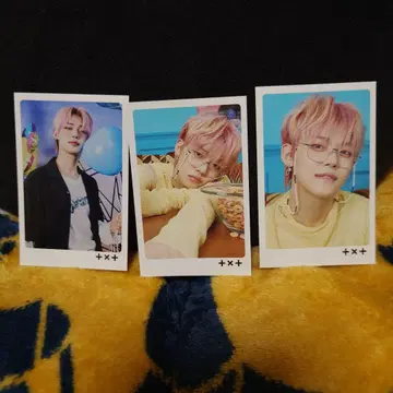 [ TXT 영준 ] 폴라로이드풍 카드 3장 세트 메모 카드