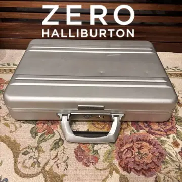 제로 할리버튼 아타셰 케이스 A4 수납 가능 고급 천연 가죽 사용