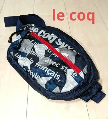 르꼬끄 스포르티브 바디백 네이비