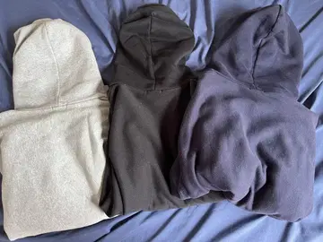 GU 후드티 3종 세트